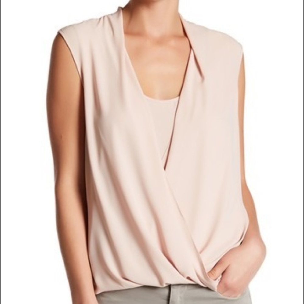 BWT Light pink BCBG sleeveless top